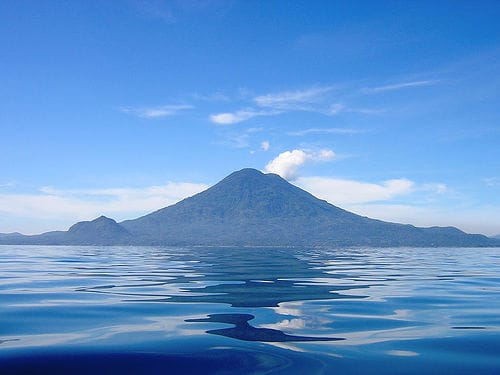 Lago Atitlan en Guatemala