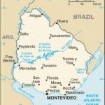 Ciudades de Uruguay, geografía política