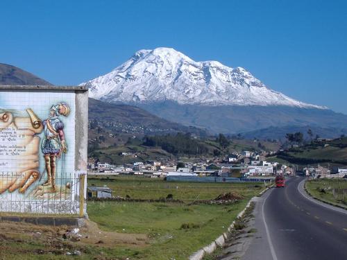 El Chimborazo en Ecuador