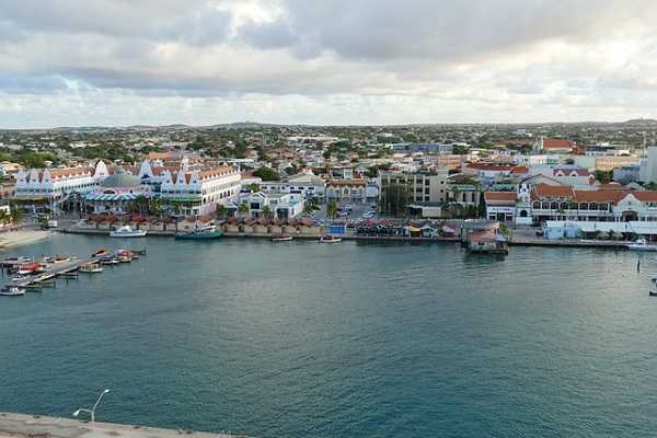 Oranjestad en Aruba
